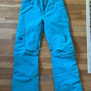 The North Face Women’s Freedom Snow Pants Teal Blue